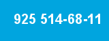 925 514-68-11
